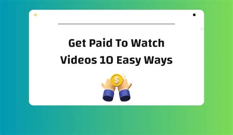 get paid to watch videos online|Get Paid to Watch Videos in 2024 (13 Easy Ways to Make  .